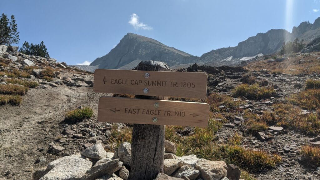 Eagle Cap Summit Trail Backpacking