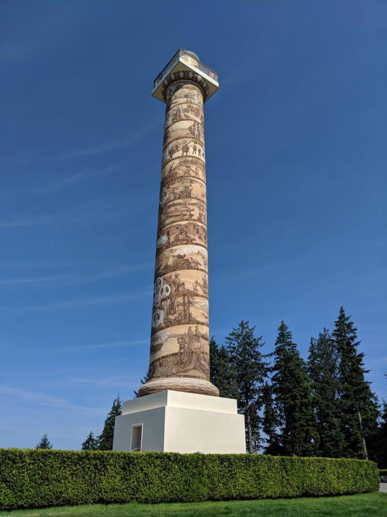 The Astoria Colomn - National Historic Monument