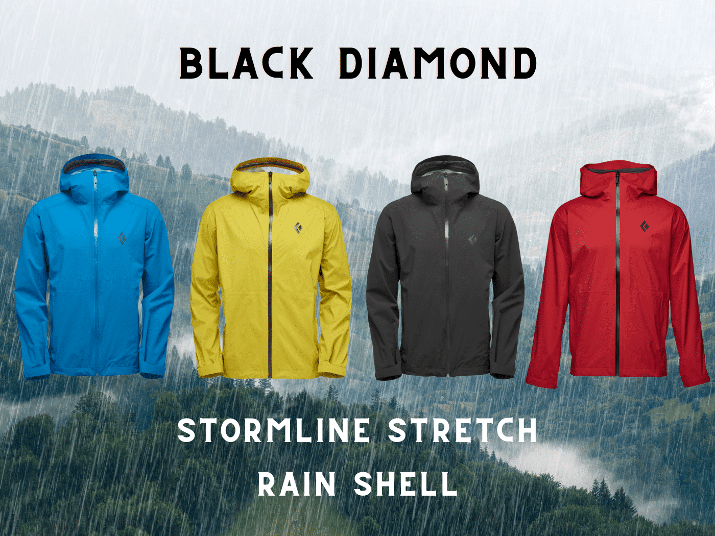 Black Diamond Stormline Stretch Rain Shell Review 2023