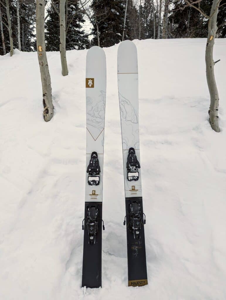 custom all mountain skis