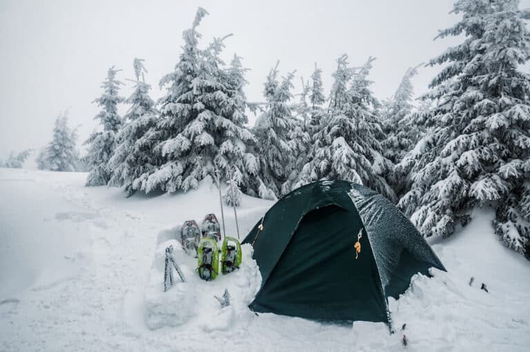 Backcountry Winter Camping - Overnight Skiing Adventures